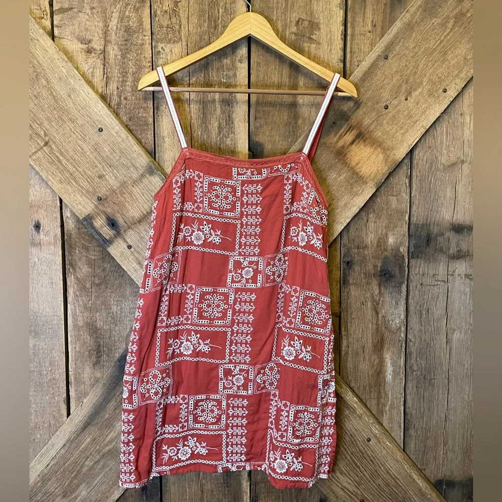 LUCKY BRAND EMBROIDERED DRESS - Picture 1 of 6